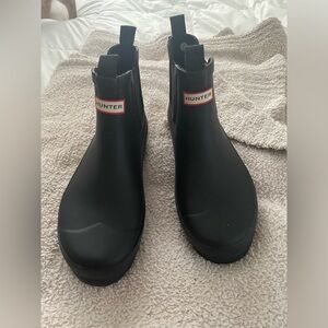 Hunter short rain boots